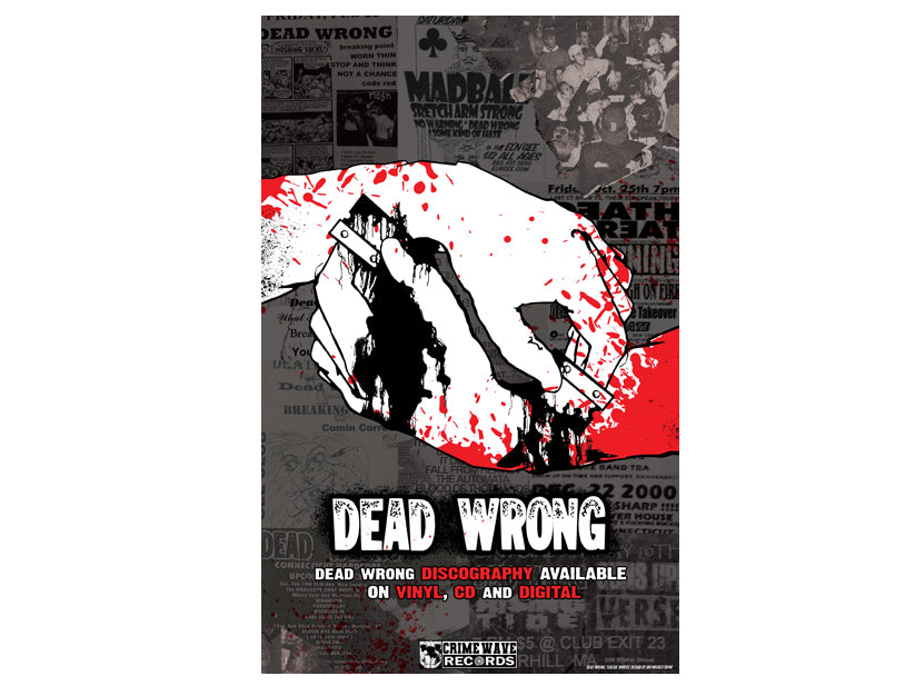 Dead Wrong 'Suicide Wrists' 11x17 Poster