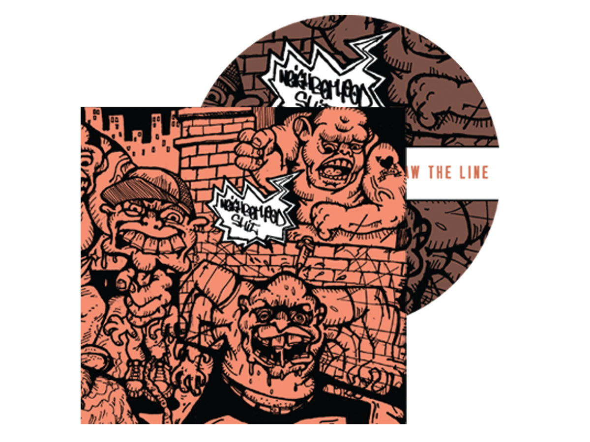 Neighborhood Shit 'Draw the Line' Compact Disc (CD Digipak)