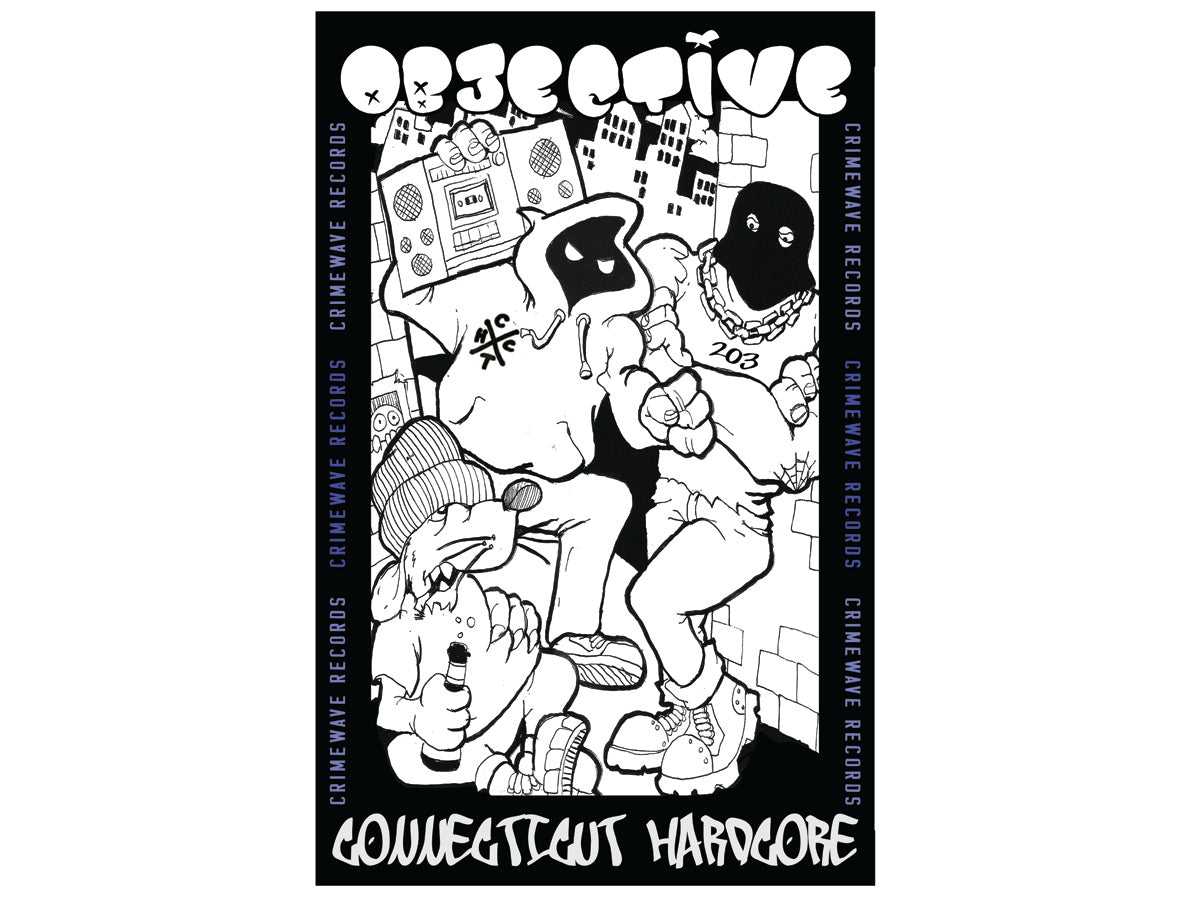 Objective 'Connecticut Hardcore' 11x17 Poster