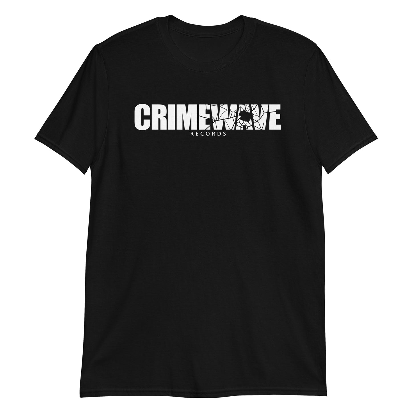Crimewave Records Label SHATTERED T-shirt