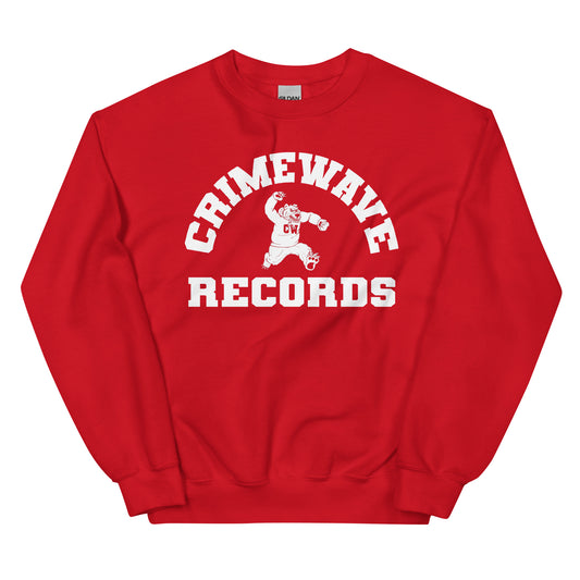 Crimewave Records Bear Sweatshirt