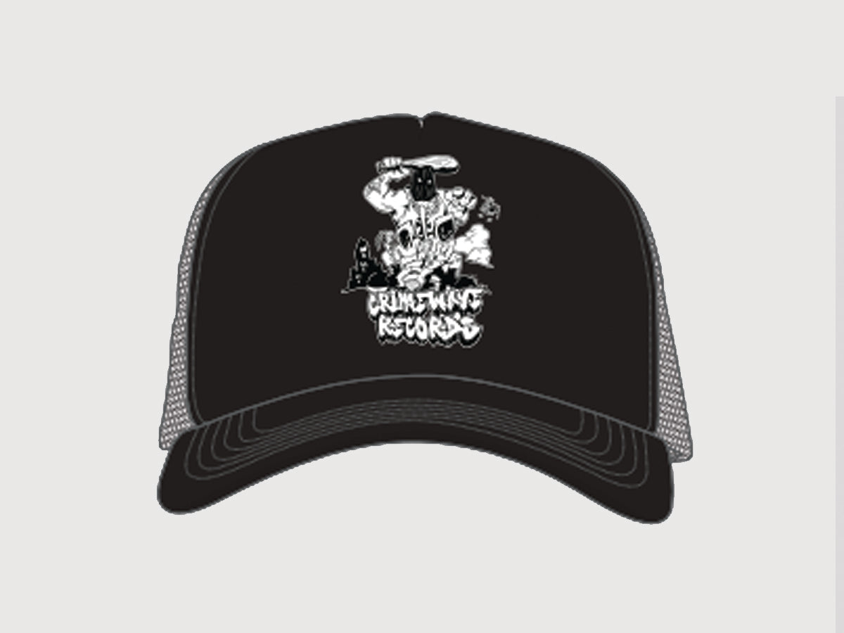 Crimewave Records Label Hat - Mesh/Trucker Style